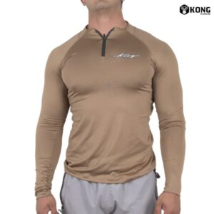 Playera Kong Manga Larga Licra