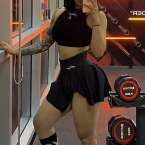 Falda lisa "Kong"