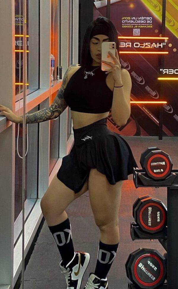 Falda lisa "Kong"