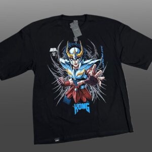 PLAYERA OVERSIZE DROP CABALLEROS DEL ZODIACO - "FENIX"