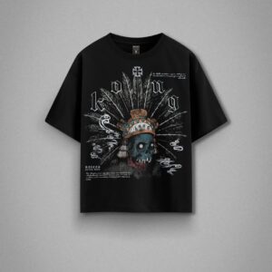 PLAYERA OVERSIZE "MICTLANTECUHTLI"
